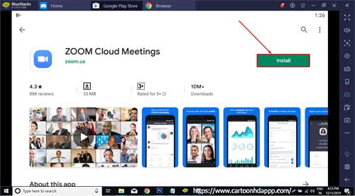 zoom cloud meeting app for pc free download
