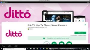 ditto tv app for pc windows 7